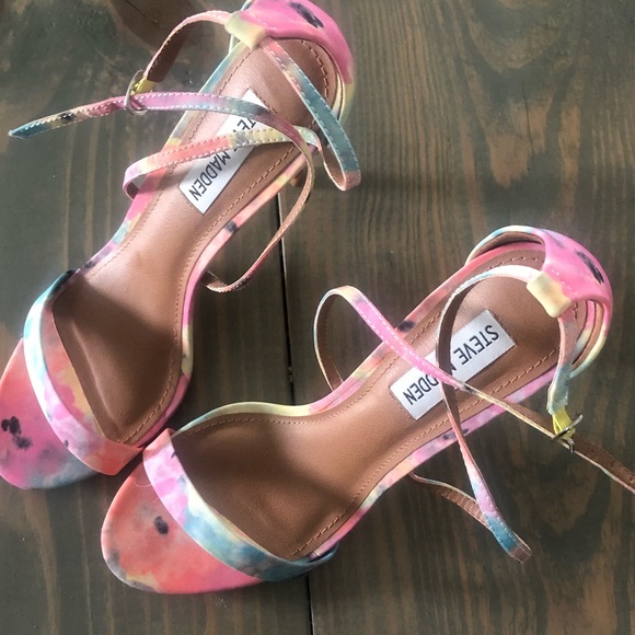 Steve Madden Multicolor Sandal High Heels - Picture 2 of 7